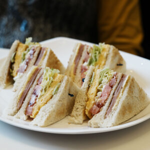 Finger sandwich dinde halal